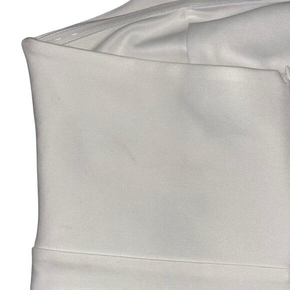 Lulus White Bodycon Strapless Dress Women’s Sz L Bridal Bride Bachelorette Party - Picture 14 of 14